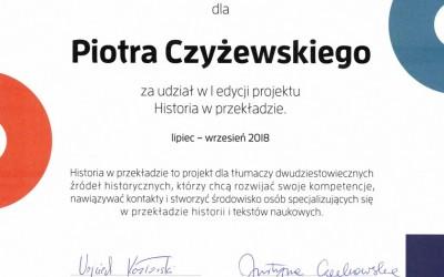 Historia w przekadzie